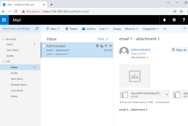 Retrieving attachments from Exchange mailbox using python to Mohammed Hamada's Site